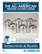 All american pressure cooker 921 manual