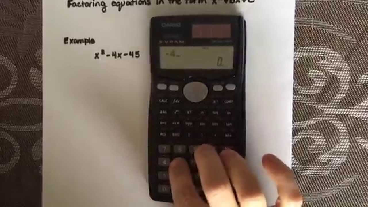 Casio fx-260 how to turn decimal into fraction