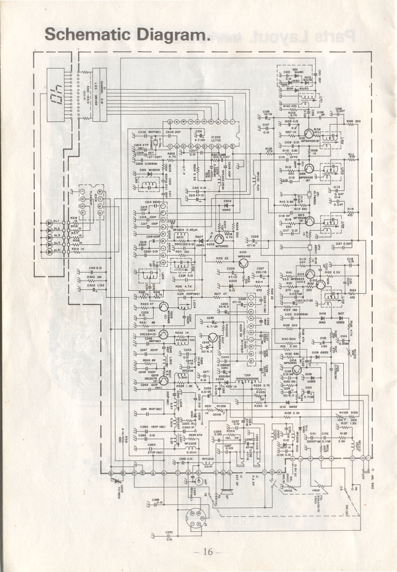 electrophone cb 590 base service manual