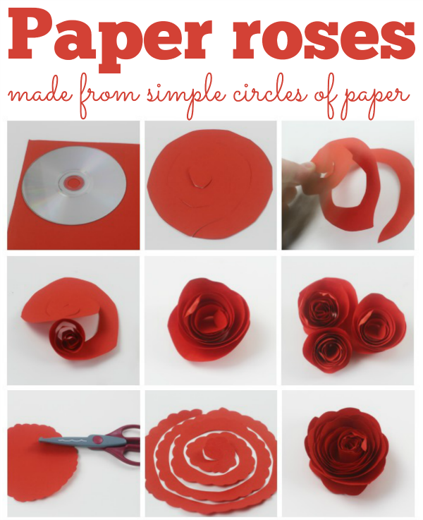 paper rose easy instructions