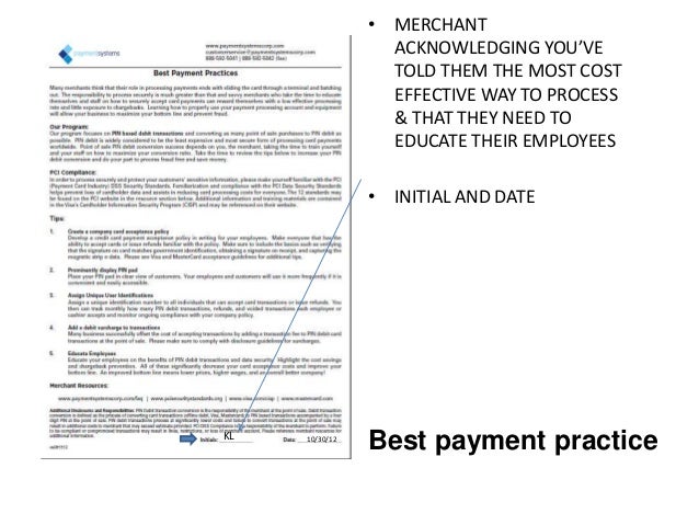 Merchant services sales training pdf