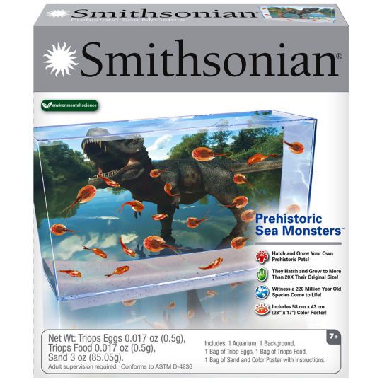 smithsonian prehistoric sea monsters instructions