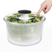 oxo salad spinner instructions cleaning
