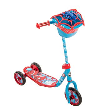 huffy spiderman scooter instructions