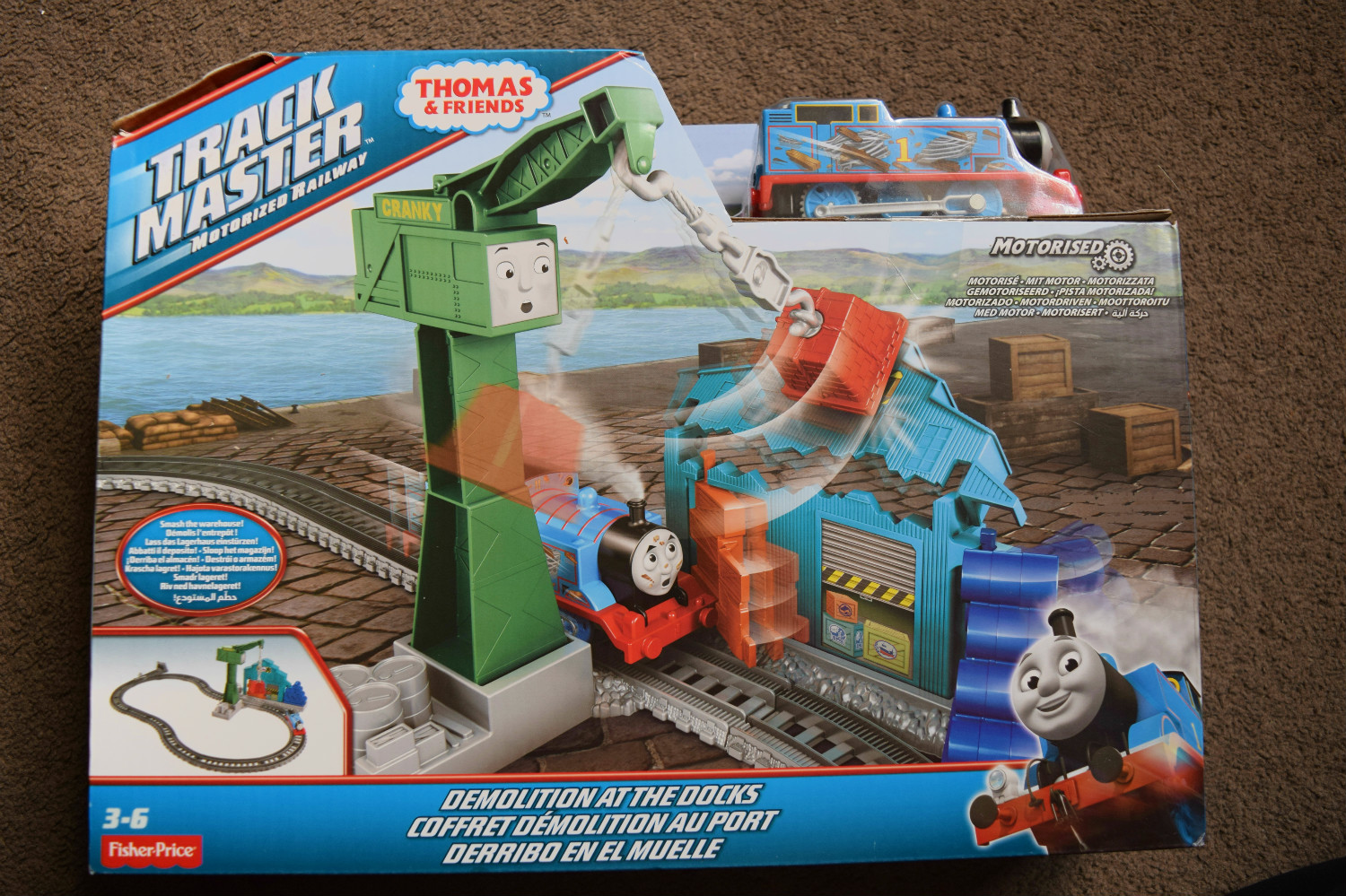 Thomas and friends trackmaster motorized railway assembly instructions