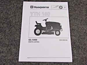 husqvarna lawn tractor parts manual