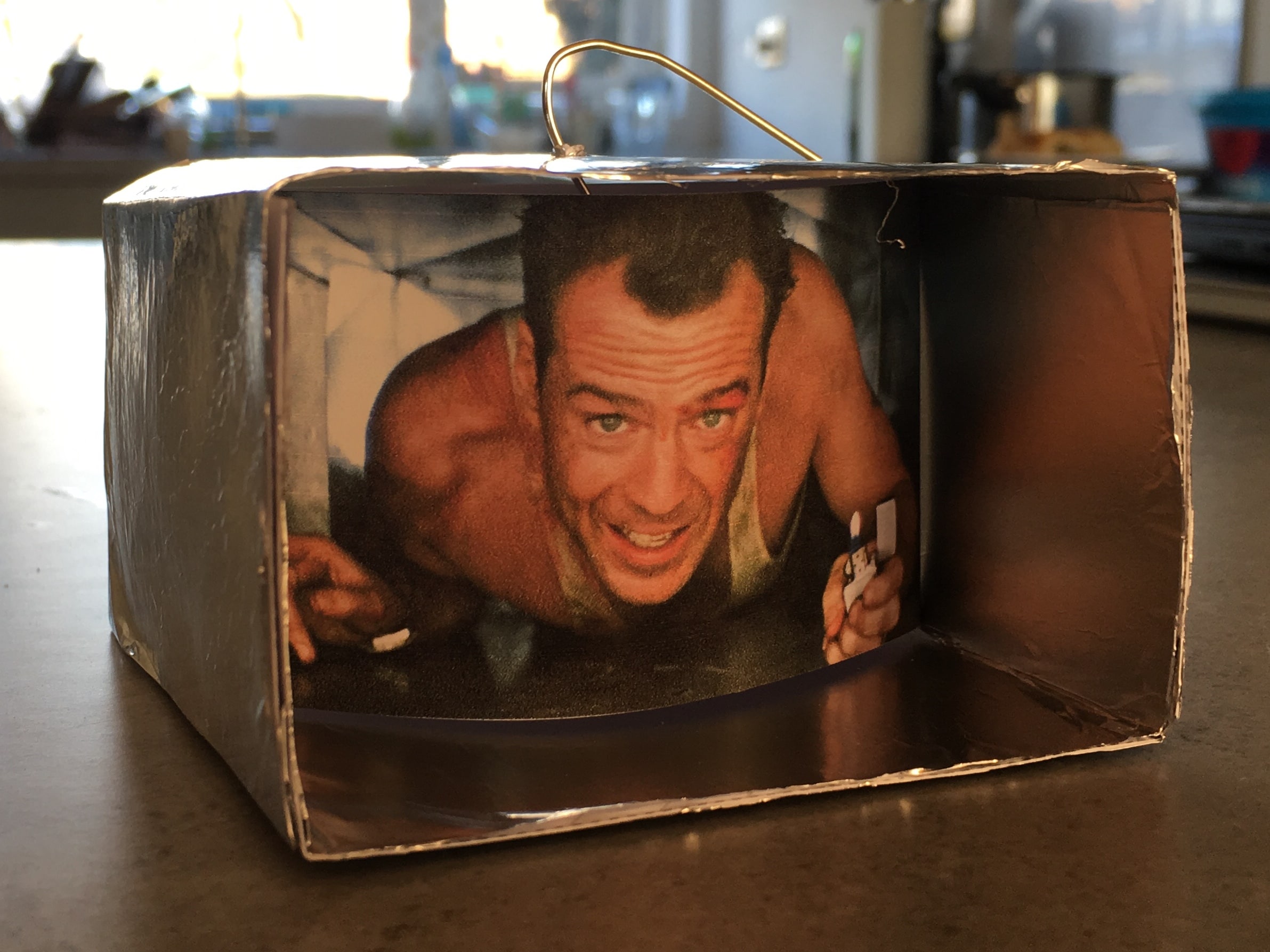die hard christmas ornament instructions