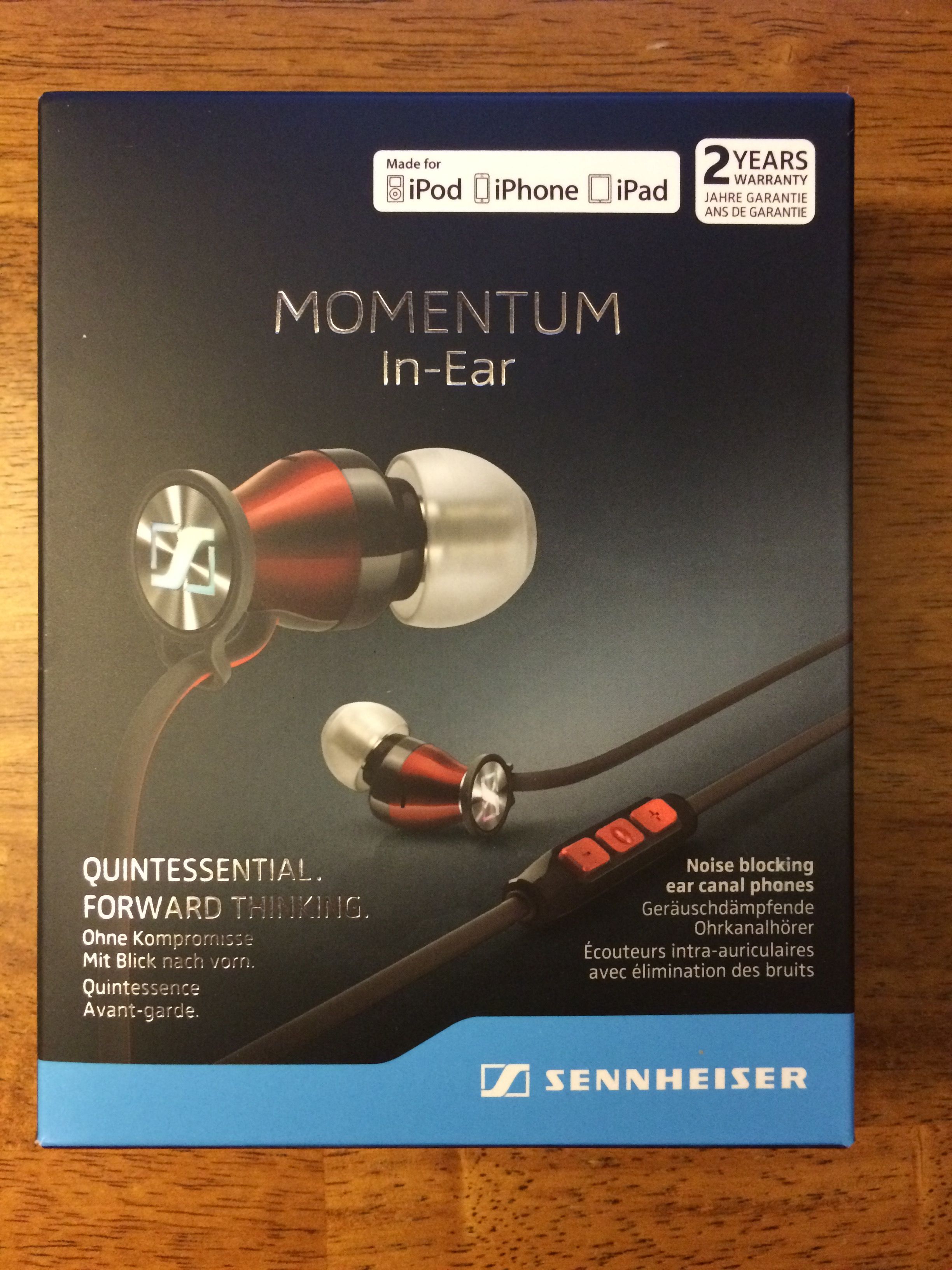 sennheiser momentum in ear manual
