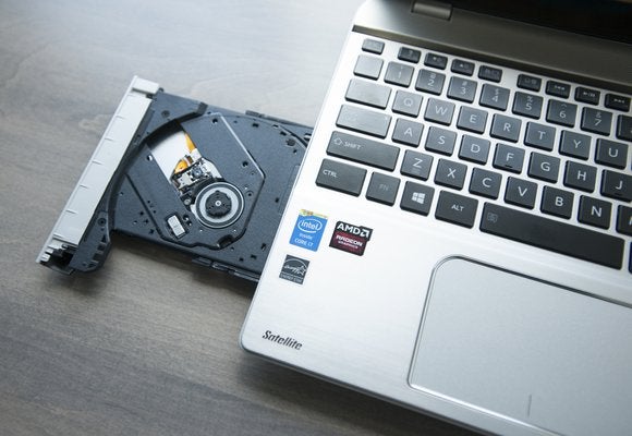 how to manually remove disk from computer no power