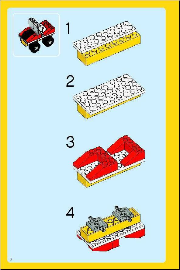 Lego creator building instructions