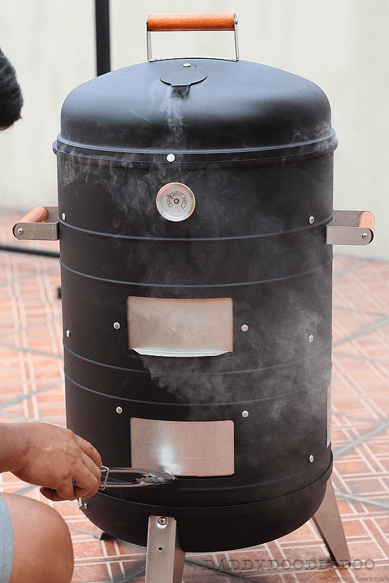 Meco charcoal water smoker manual