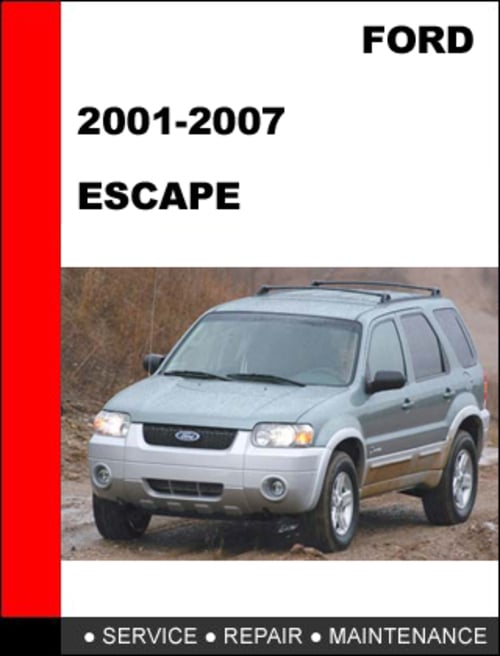 2003 ford escape repair manual pdf