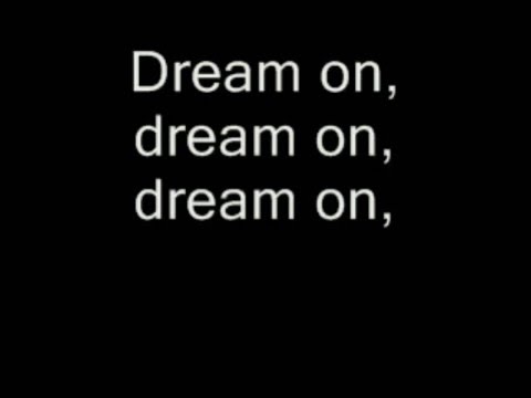 Aerosmith dream on lyrics pdf