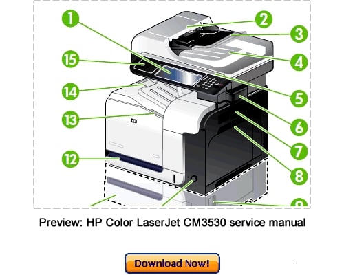 hp color laserjet 5500dtn manual