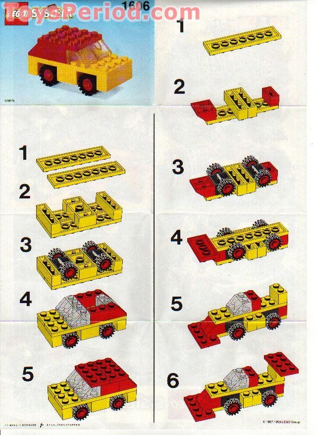 free lego building instructions