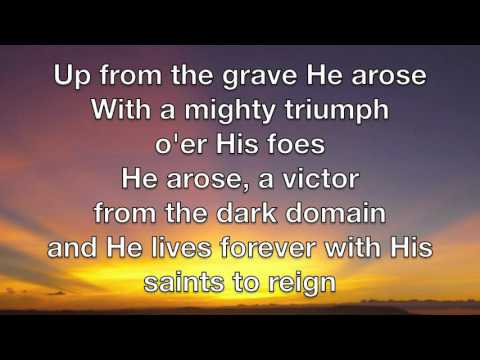 Up from the grave he arose pdf