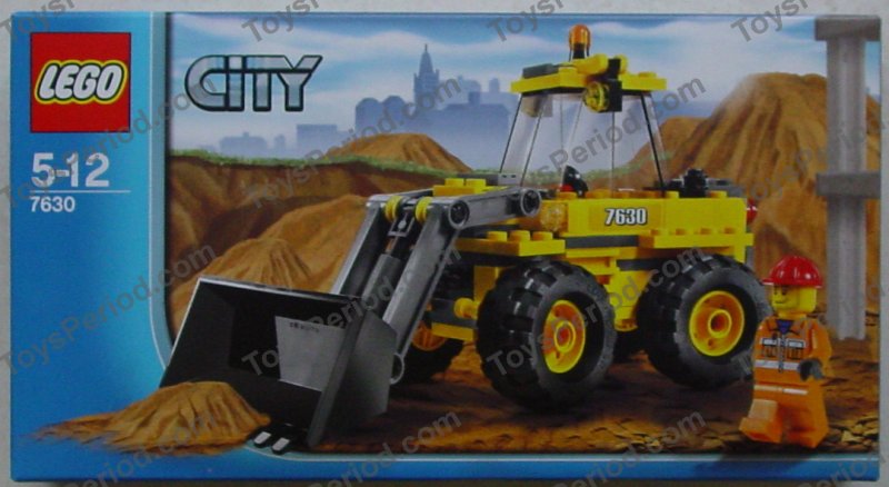 lego city front-end loader 7630 instructions