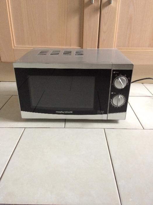 morphy richards microwave oven user manual