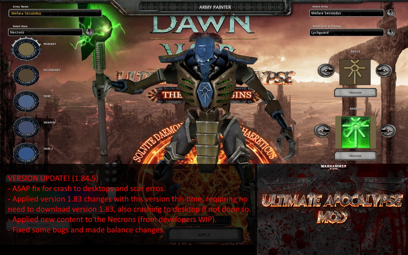 Dawn of war ultimate apocalypse guide
