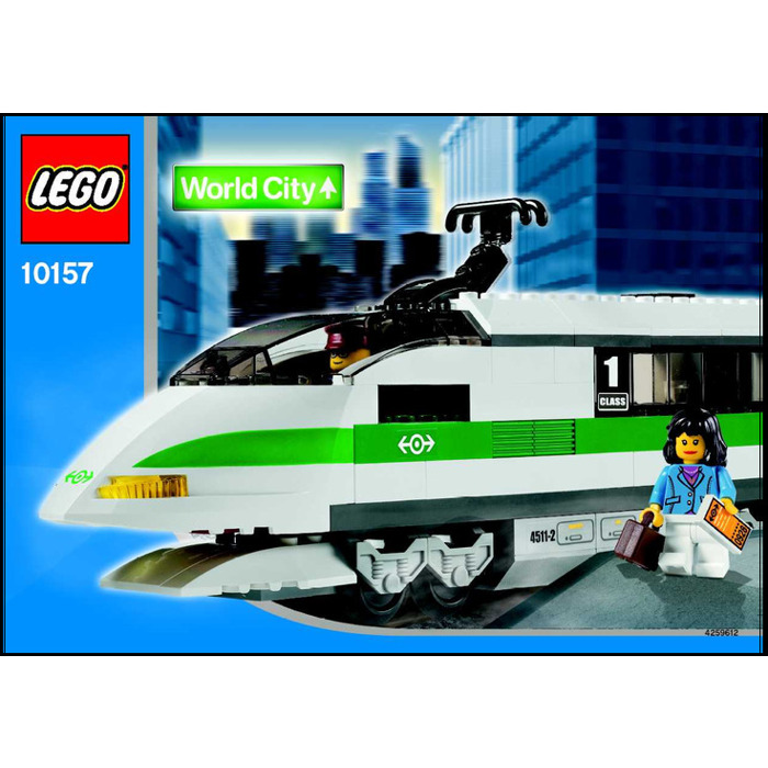 Lego high speed train instructions