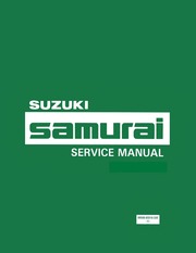 suzuki samurai repair manual free