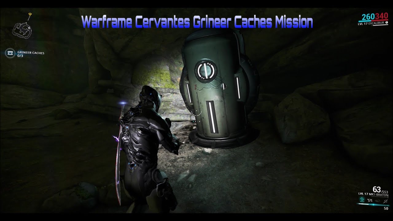 Warframe how to find caches