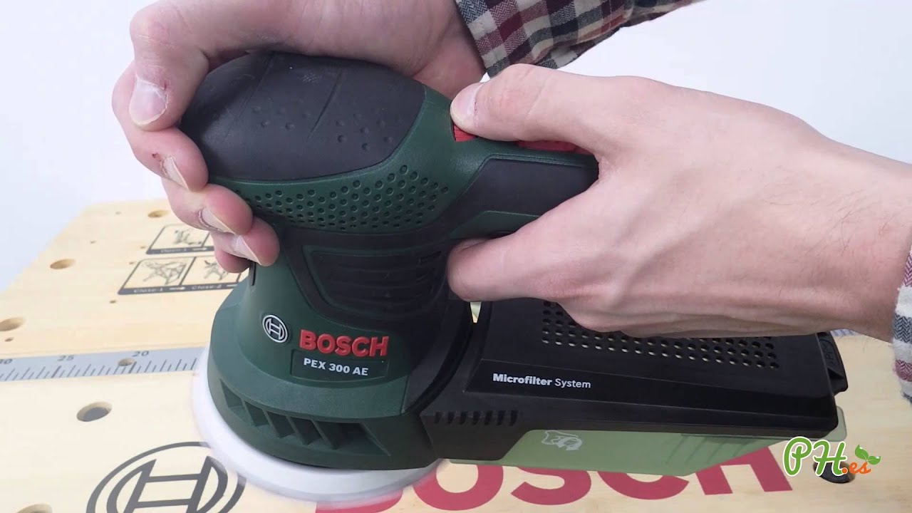 Bosch pex 125 ae manual