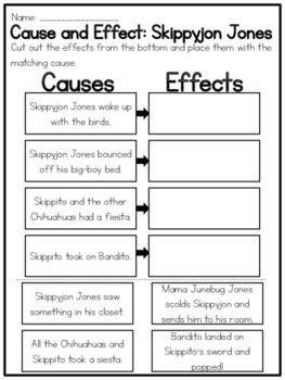 Cause and effect worksheets pdf 3rd grade