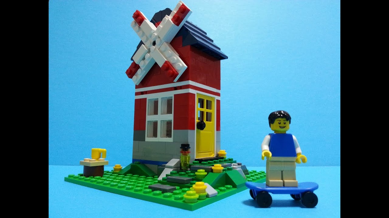 lego windmill building instructions