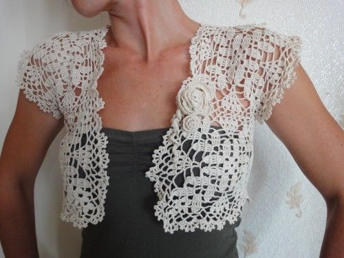 crochet bolero pattern instructions