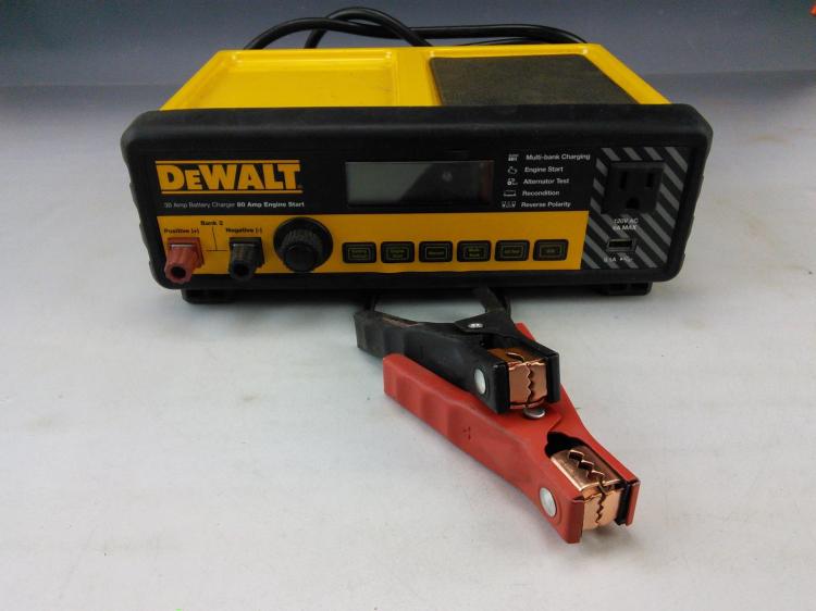Dewalt car battery charger manual