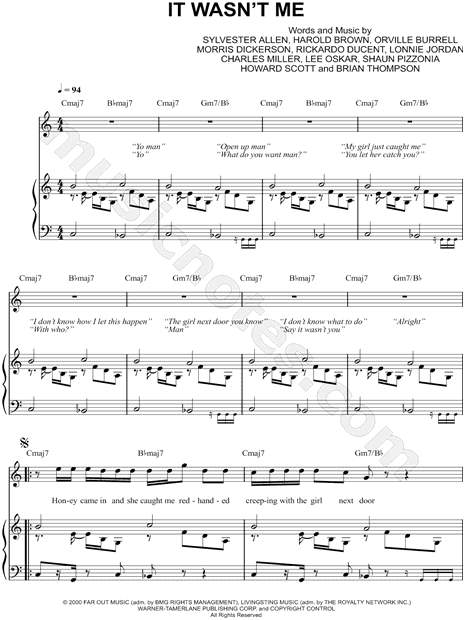 Pass it on sheet music pdf