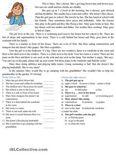 English reading comprehension test b1 pdf