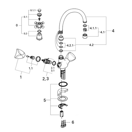 grohe bathroom faucet installation instructions