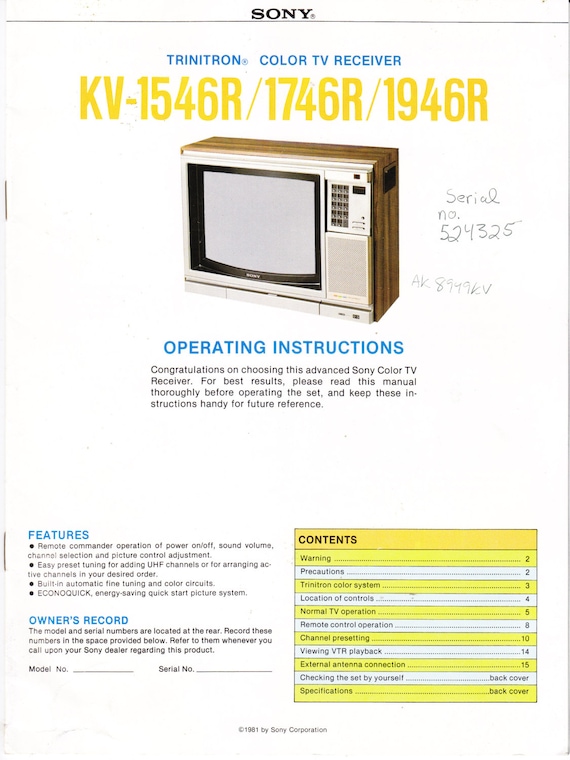 instruction manual for soniq tv