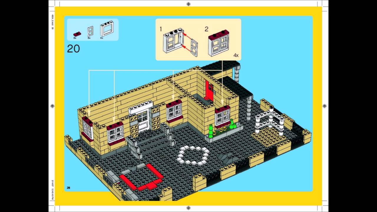 Lego creator building instructions