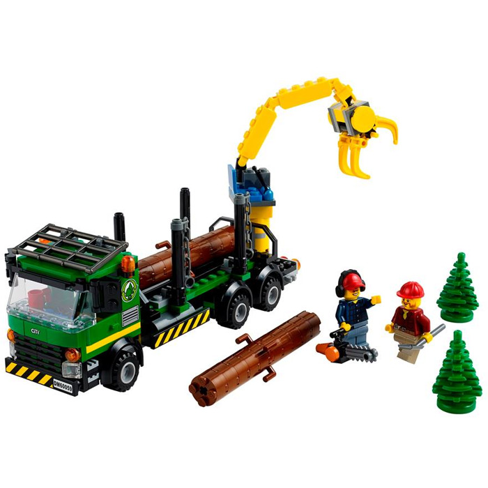 lego logging truck instructions
