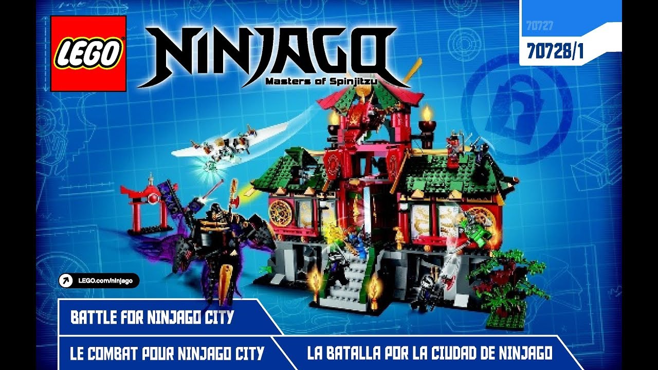Lego ninjago city instructions