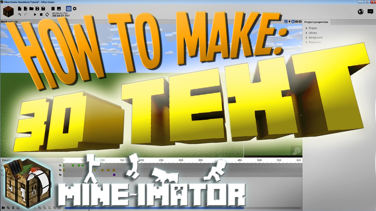 Mine imator how to add keyframe