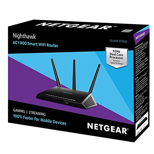 netgear r7000 nighthawk ac1900 smart wifi router manual