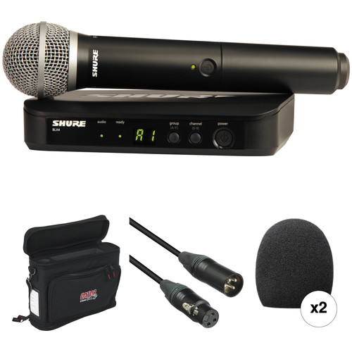 shure wireless microphone gdlx1-z2 instructions