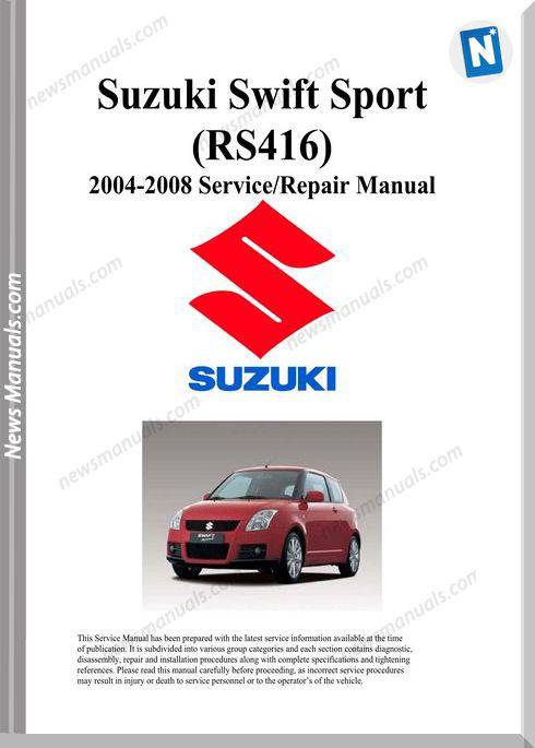 suzuki swift workshop manual pdf