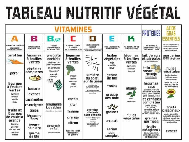 Tableau des vitamines et leurs fonctions pdf