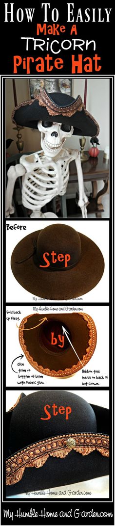 three cornered paper hat instructions