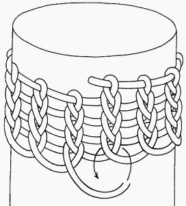 viking knit jewelry instructions