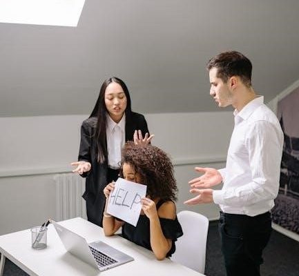 conflict resolution scenarios pdf