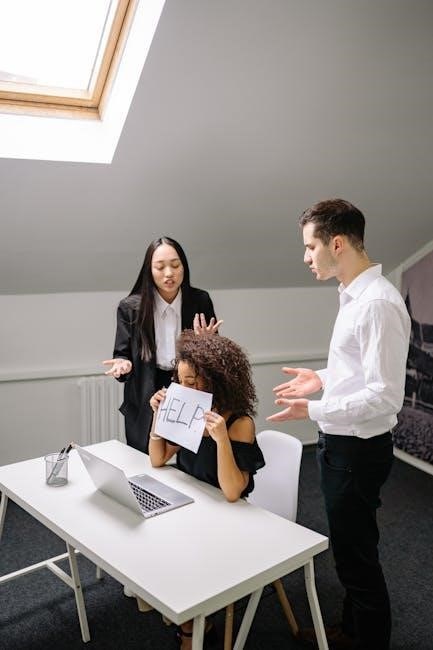 conflict resolution scenarios pdf